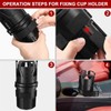 Car Cup Holder with Extended Cup Diameter 8.5-15cm Slide Holder
