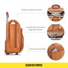 Solo Walker Leather Rolling Laptop Bag, Tan