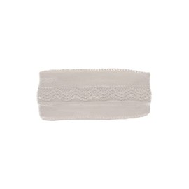 Sterntaler Baby Girl Headband Baby GOTS Knitted Cable Knit Winter Headband - Baby Headband - Lined with Jersey (Organic) - Pink, ecru