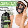 Aarivibe Blackhead Remover Mask, Bamboo Charcoal Peel Off Face Masks(120g)