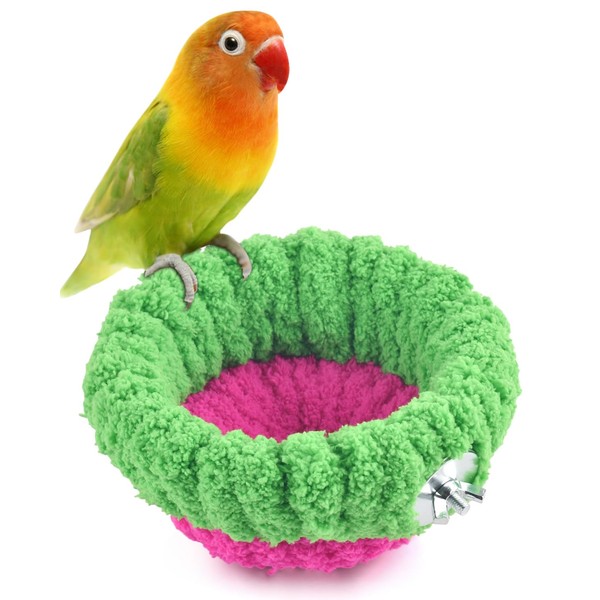 KATUMO Bird Nest, Small Parrot Breeding Bed for Budgie, Parakeet,