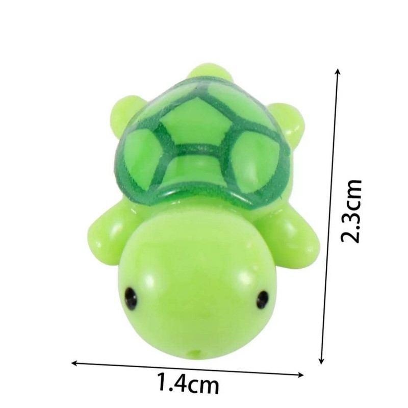 Miniature 5 Turtles Set, Terranium Gardening, Mosrium, Dollhouse, Figurine, Diorama