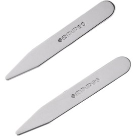 Hallmarked Sterling Silver Shirt Collar Stays or Stiffeners