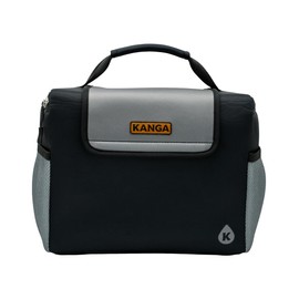 Kanga Softside Cooler Insulated Lunch Box - 4 Layer Insulation Drink Cooler for Food, Snacks, Can Beer and Seltzers - Leak Proof and Durability Tested - Kanga Brew Box (Midnight)