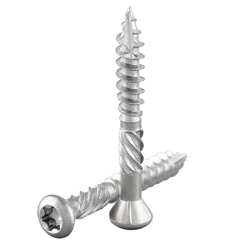 Terrace Screws with Decorative Head and TX Drive | Hardened