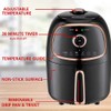 Brentwood Appliances AF-202BKC 2 Quart Small Air Fryer Copper with
