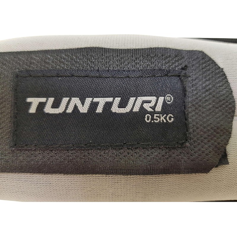 Tunturi Set of 2 Wrist Ankle Weights with 0.5kg Weight