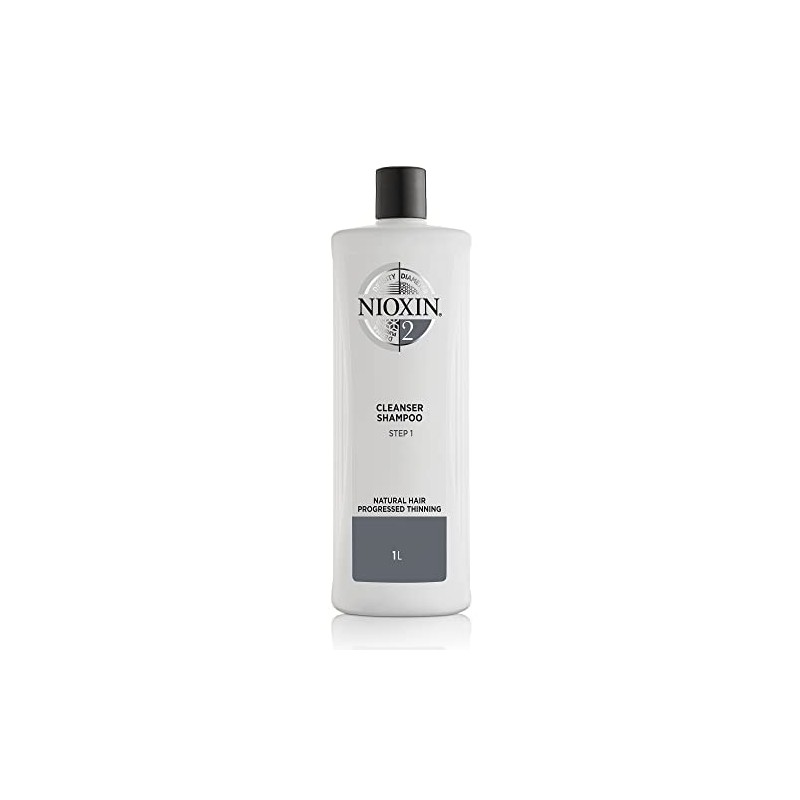 NIOXIN - Champú antigrasa limpiador - para Cabello Fino, Natural