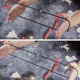 Paquete de 3 bandas elásticas de goma para cubos de basura (pequeño (13-30 galones))