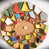 sourcing map 200g Ceramic Mosaic Tiles for Craft Supplies, Large