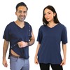Post Surgery Shirt with Discreet Left & Right Side Snap