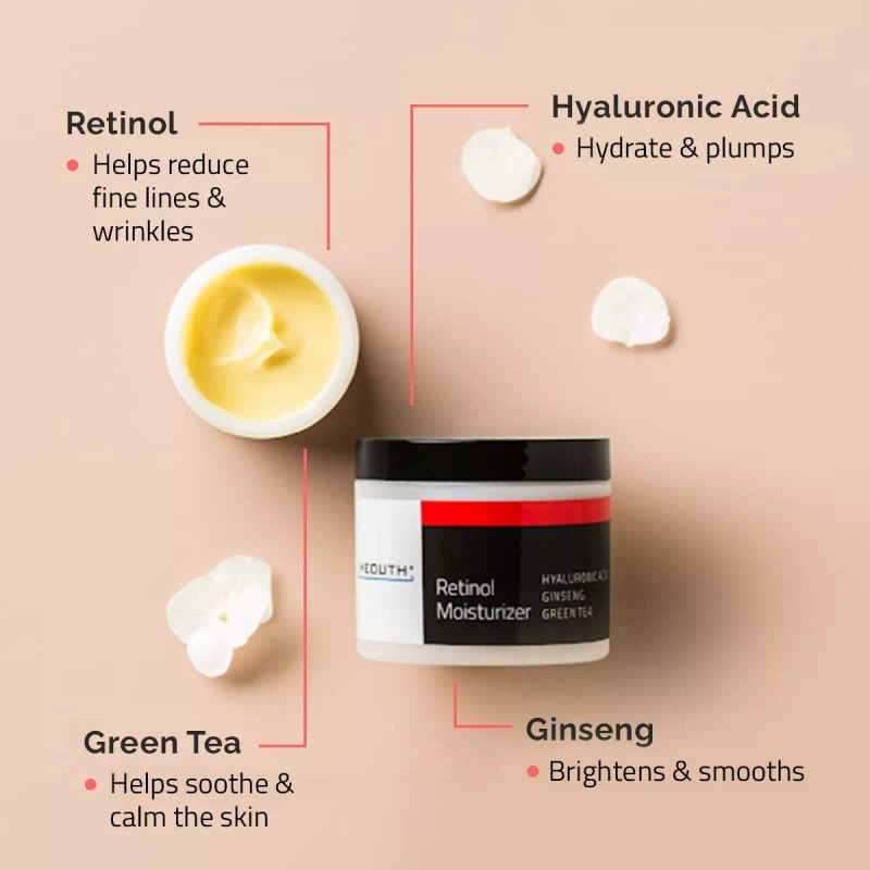 Yeouth Hidratante Facial Con Retinol Con Ácido Hialurónico