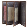 Greenburry Leather ID Folder with Fish Motif I Leather Document