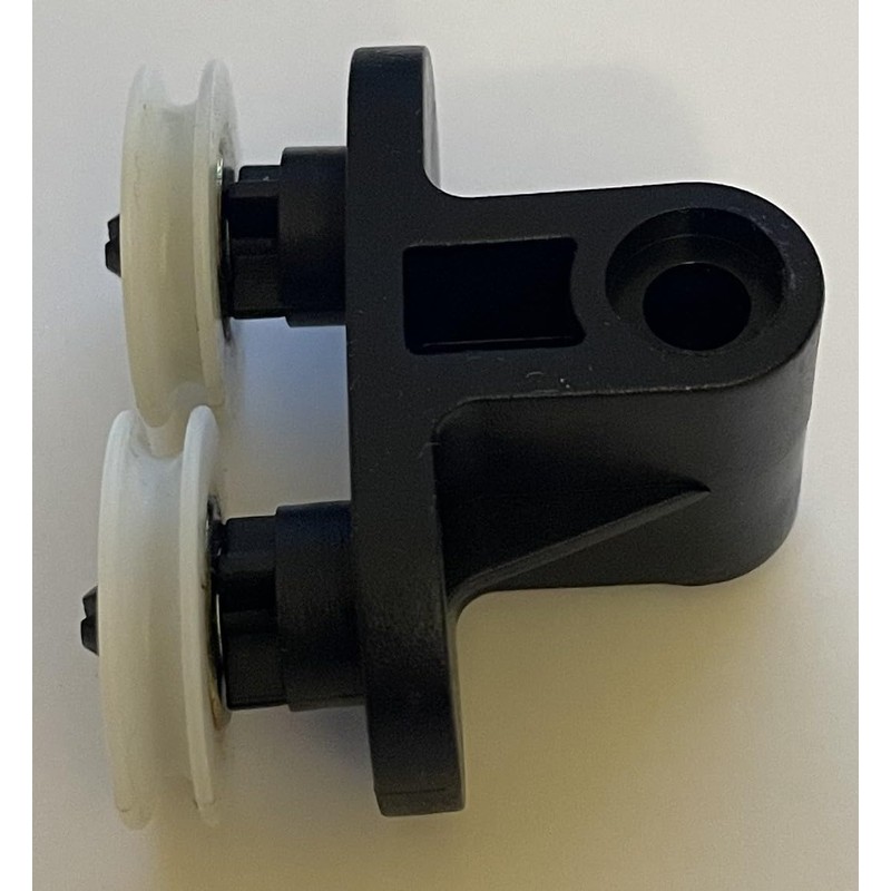 FilterMee Contura Round Shower Door Roller Assembly, 2.5 cm Diameter