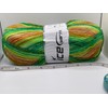 Green, Yellow-Green, Russet Brown Sock Varicolor Yarn - Ice Yarns