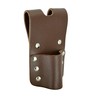 Leather Tool Belt Brown 4 Tools Holder Leather Pouch Full
