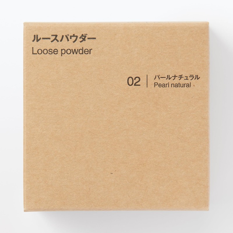 MUJI OAP48A4S Loose Powder Pearl Natural 18g Puffed