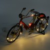 Red Mini Modern Bicycle Model Artwork Home Shop Decoration Ornament