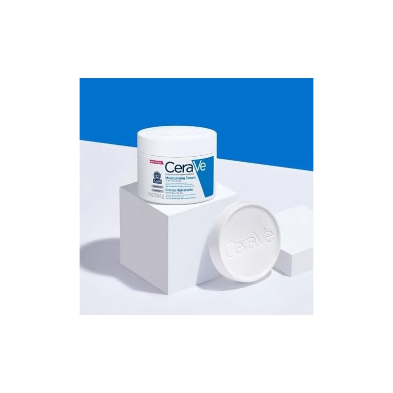 CeraVe Moisturizers, Moisturizing Cream, 12 Ounce