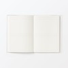 Mu-in Ryohin Blank Schedule Notebook without Dates Monthly/Daily A6 Monthly