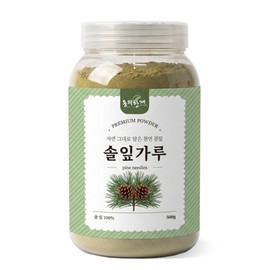 Agree 100% Domestic Pine Needle Powder 500g / 동의한재 100% 국산 솔잎 가루 분말 500g
