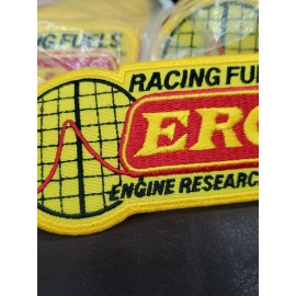BLENDZALL Vintage Iron On Patch ERC RACING FUELS ENGINE RESEARCH Bonneville Speedweek
