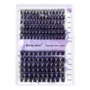 Individual Lashes D Curl Cluster Lashes C3+C9 0.07mm 12-16mm Mixed