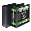 Samsill Durable 4 Inch Binder, Made in the USA, Locking