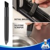 MR.SIGA Grout Cleaner Brush Set, Detail Cleaning Brush Set for