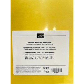 Stampin' Up! Retired Brights 8 1/2" x 11" Cardstock Assortment NIP