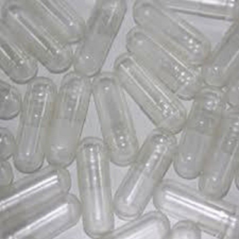 100 Empty Clear Gelatin Gelatine Hard Capsules size 00 self