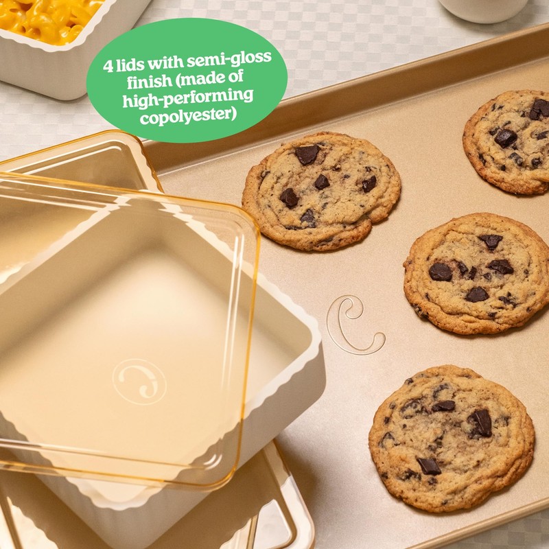 Cravings by Chrissy Teigen 9-Piece Baking Set, Non-Stick Bakeware Set