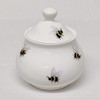 Bumble Bees Fine Bone China Lidded Sugar Bowl