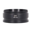 2X Auxiliary Objective Lens Aluminium Alloy WD30 2X Barlow Lens