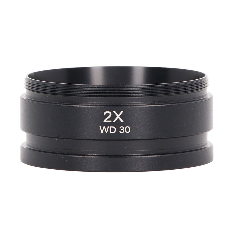 2X Auxiliary Objective Lens Aluminium Alloy WD30 2X Barlow Lens