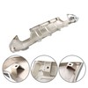 Silscvtt Front Bumper Valance Skid Plate Chrome Replacement for 2016-2019