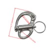 Generic Marine Grade 316 Stainless Steel Fixed Shackle Hand Pull