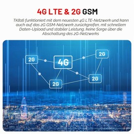 TKMARS GPS Tracker 4G OBD2 Connector for Car, Vehicles, Trucks, Anti-Theft Online Worldwide Multiple Alarm Modes Real-time Tracking with Free App without Subscription