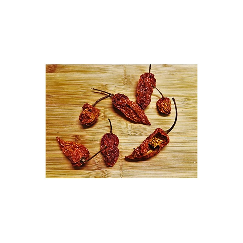 Dried Chilli Naga Bhut Jolokia Pods - Ghost Pepper -