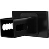 eVerHITCH US American Flag Emblem Metal Trailer Hitch Cover Plug