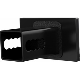 eVerHITCH US American Flag Emblem Metal Trailer Hitch Cover Plug (Fits 2" Receivers, Black)