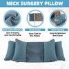 JDVBDNK 1 PC Neck Wedge Stabilizer Pillow for Sleeping to