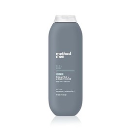 Method Champú 2 en 1 para hombre + acondicionador, mar & surf, 14 oz, limpieza profunda sin parabenos para cabellos saludables