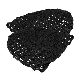 FOMIYES 2pcs Crochet Hair Net for Women Soft Rayon Knit Hair Wrap for Sleep Breathable Mesh for Daily Use and Stage