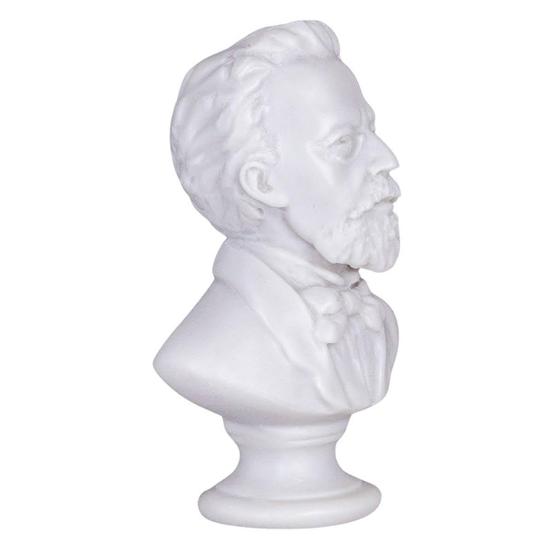 danila-souvenirs Russian Writer Anton Chekhov Marble Bust Statue Sculpture 12.5