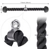 SELEWARE Tricep Rope Cable Machines Attachments for Gym, Heavy Duty