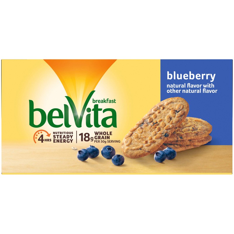 Mondelez Global Nabisco Belvita Breakfast Blueberry, 1.76 Ounce , 8