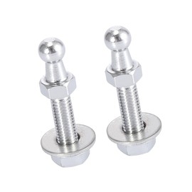 A ABSOPRO 2 Set 10mm M8x30mm Car Gas Strut Ball Studs for Gas Struts Shocks Item Replacement
