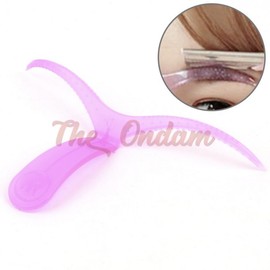 The Ondam Eyebrow Shaping Guide Template Eyebrow Trimmer 5ea