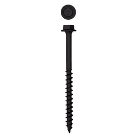 SPAX 3/8" x 5" Exterior Hex Head Structural Wood Lag Screws Powerlags Hex (25 EA) Bit Included Heavy Duty Rust Resistant